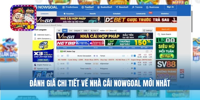 Trải Nghiệm Nowgoal – Nhà Cái Uy Tín, Cá Cược Đỉnh Cao