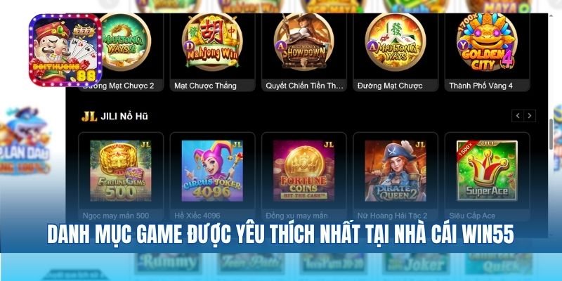 Review Win55 – Thiên đường cá cược thu nhỏ cho người chơi